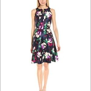 NWT! Nine West fit & flare dress, fully lined.